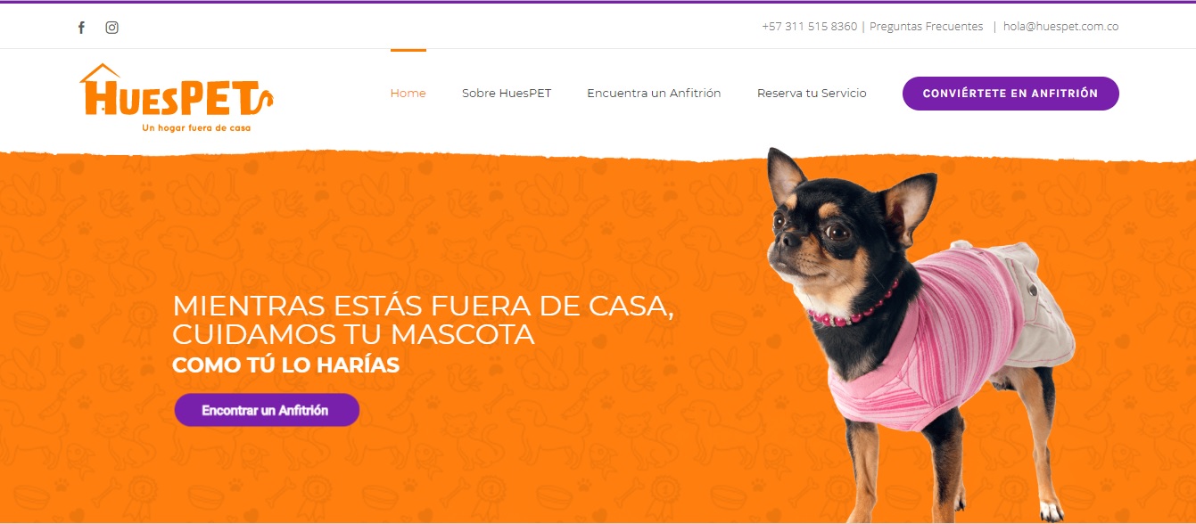  HUESPET, La plataforma que reúne a cuidadores y mascotas