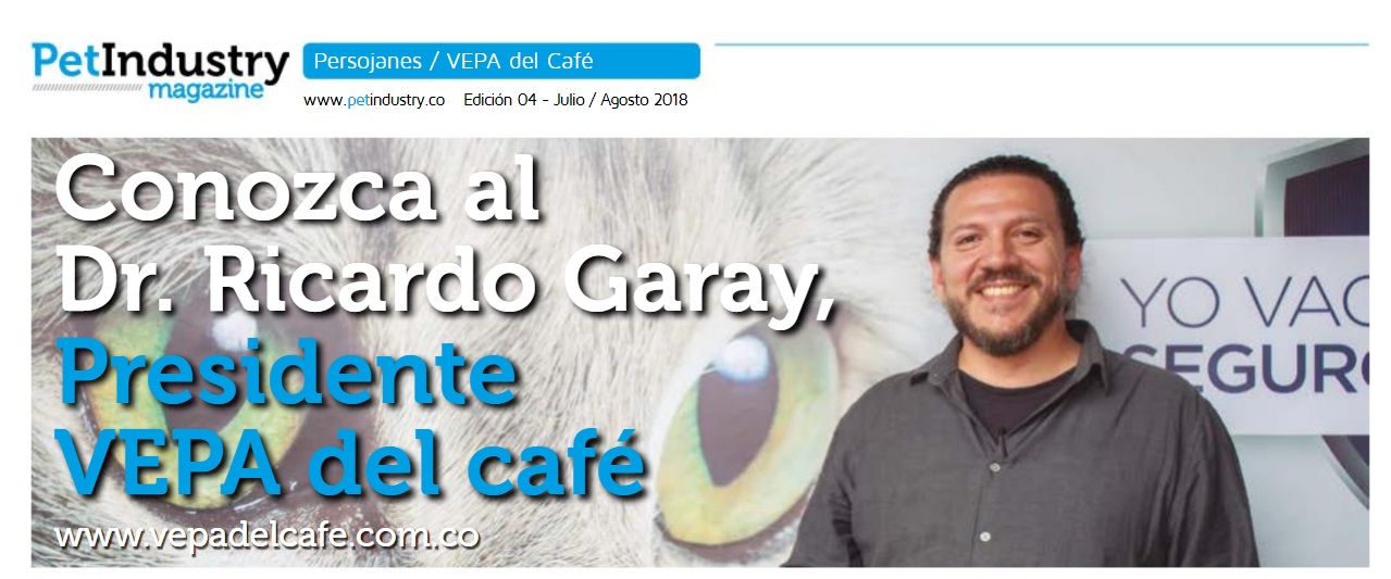  El Dr Ricardo Garay, Presidente de Vepa del café