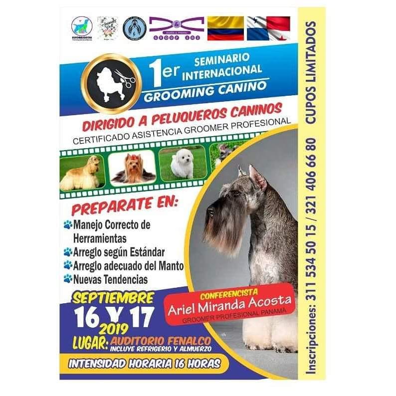  I Seminario Internacional de Grooming Canino – Ibagué
