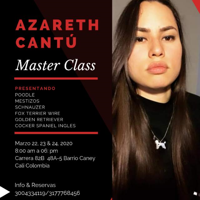  Master Class Azareth Cantú