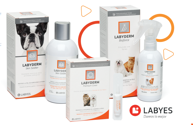  Labyderm® nueva línea dermocosmética para perros y gatos