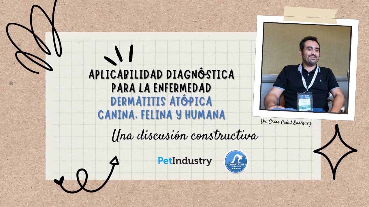  Aplicabilidad diagnóstica para la enfermedad dermatitis atópica canina, felina y humana
