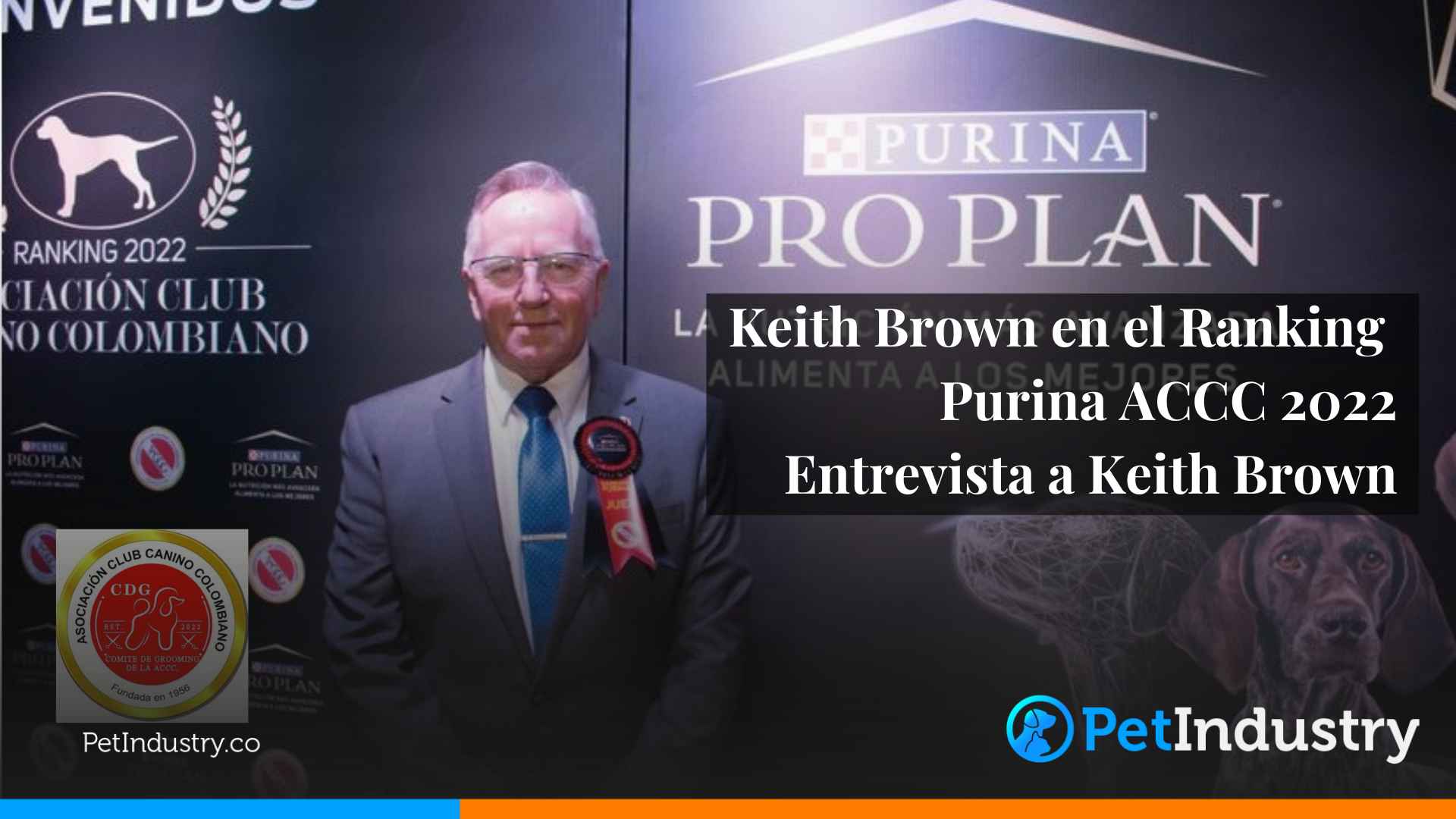 Keith Brown en el Ranking Purina ACCC 2022