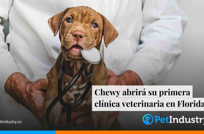  Chewy abrirá su primera clínica veterinaria en Florida