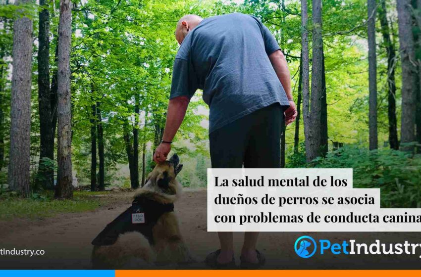  La salud mental de los dueños de perros se asocia con problemas de conducta canina