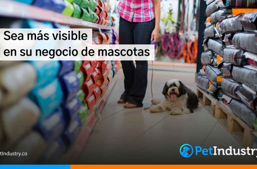  Sea más visible en su negocio de mascotas