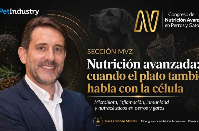  Luis Fernando de Moraes: la nutrición veterinaria avanzada ya no se trata solo de alimentar, sino de modular la salud