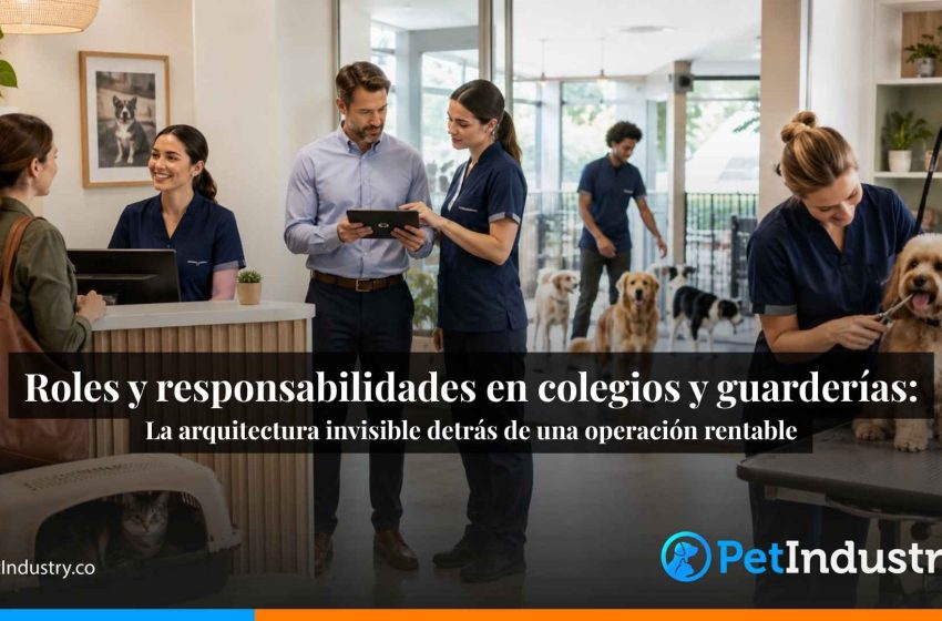  Roles y responsabilidades en colegios y guarderías de mascotas: la arquitectura invisible detrás de una operación rentable